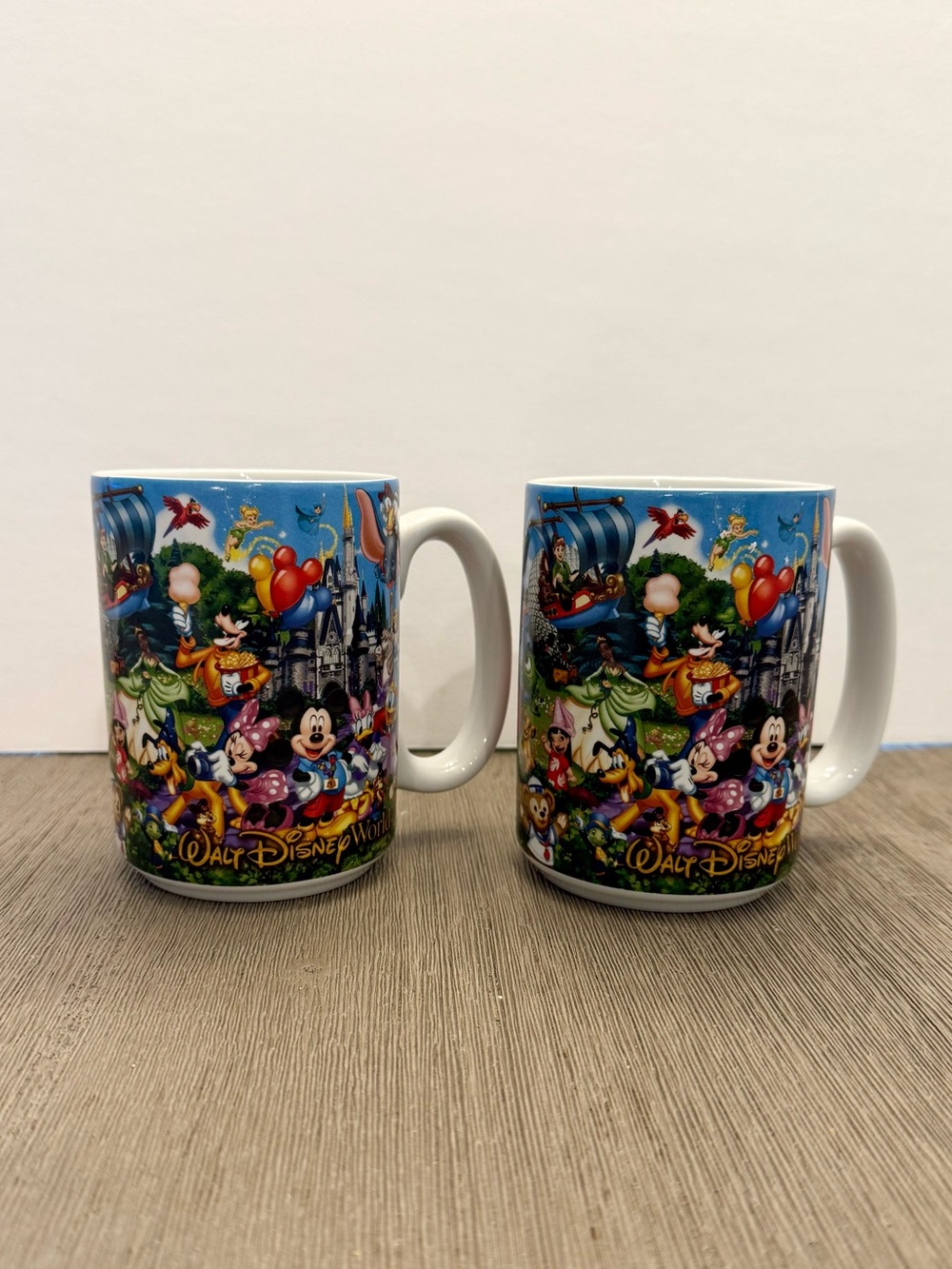 Disney Parks Grandma Grandpa Coffee Mug Set Walt Disney World Characters - Picture 4 of 7